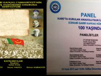 Anadolu’nun ilk cumhuriyetinin kurulusunun 100. yılı  paneli